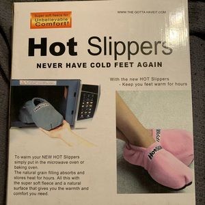 Hot Slippers-Gray